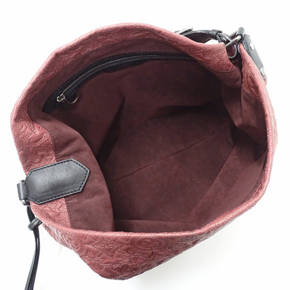 Louis Vuitton Monogram Antia Hobo Pm Shoulder Bag In Framboise