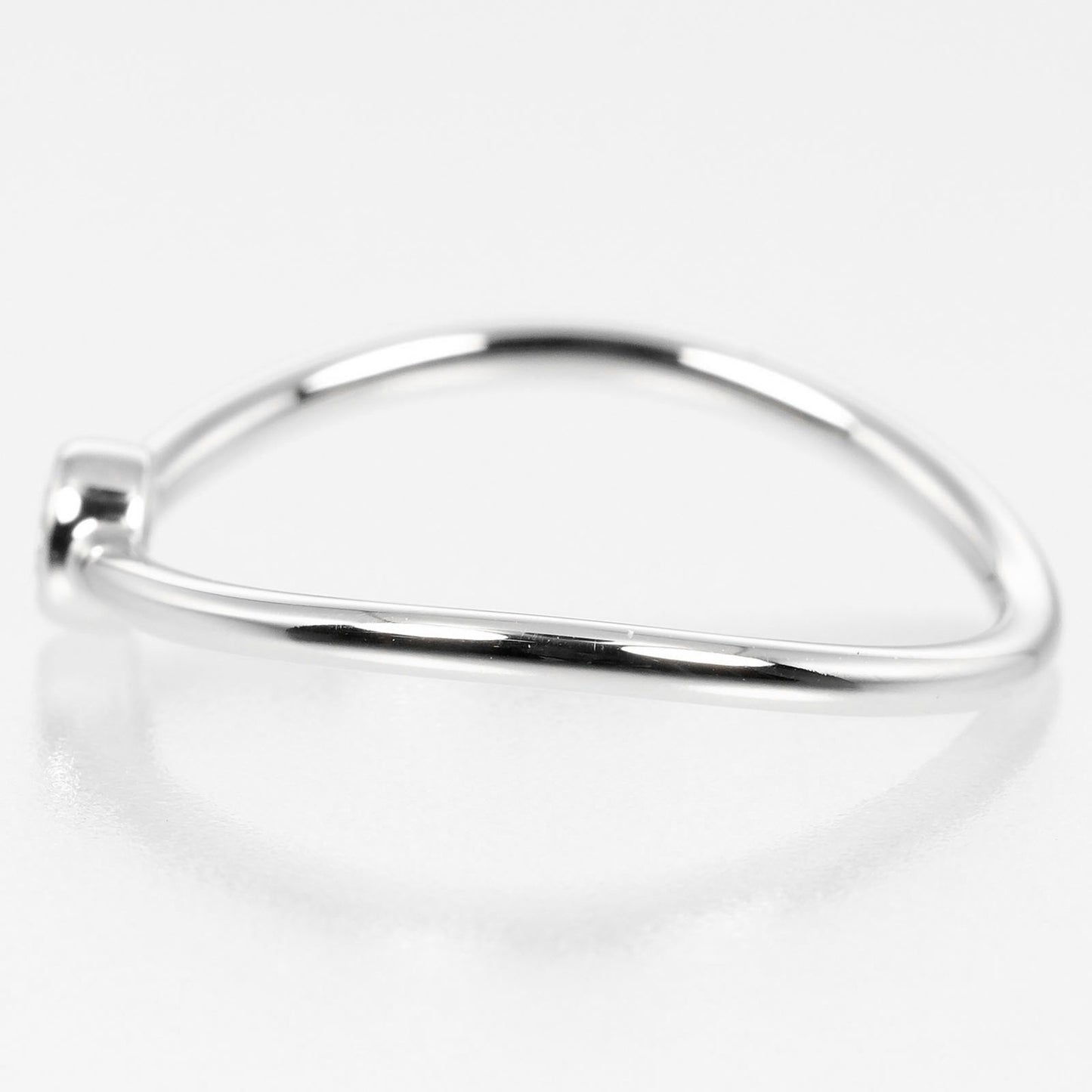 Tiffany & Co. Wave Single Row Ring Size 6