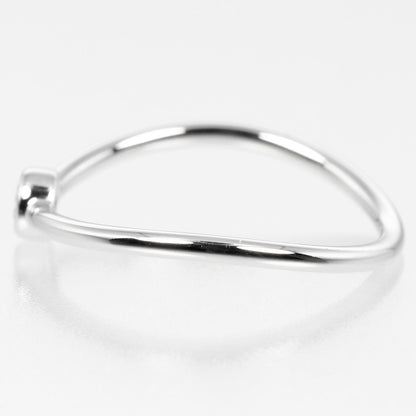 Tiffany & Co. Wave Single Row Ring Size 6