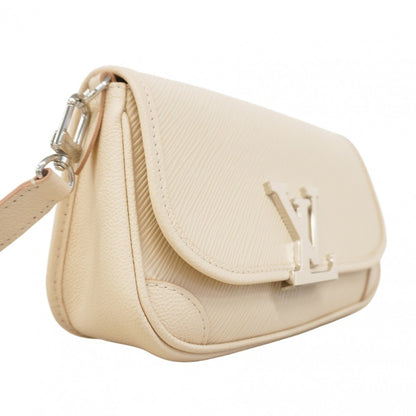 Louis Vuitton Epi Buschi Shoulder Bag M59457 Quartz White