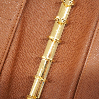 Louis Vuitton Monogram Agenda Pm Planner Cover R20005 Brown
