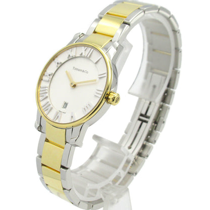 Tiffany & Co. Atlas Dome Watch Gp (Gold Plated) Stainless Steel