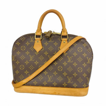 Louis Vuitton Monogram Alma Handbag M51130 Brown 2-Way Bag