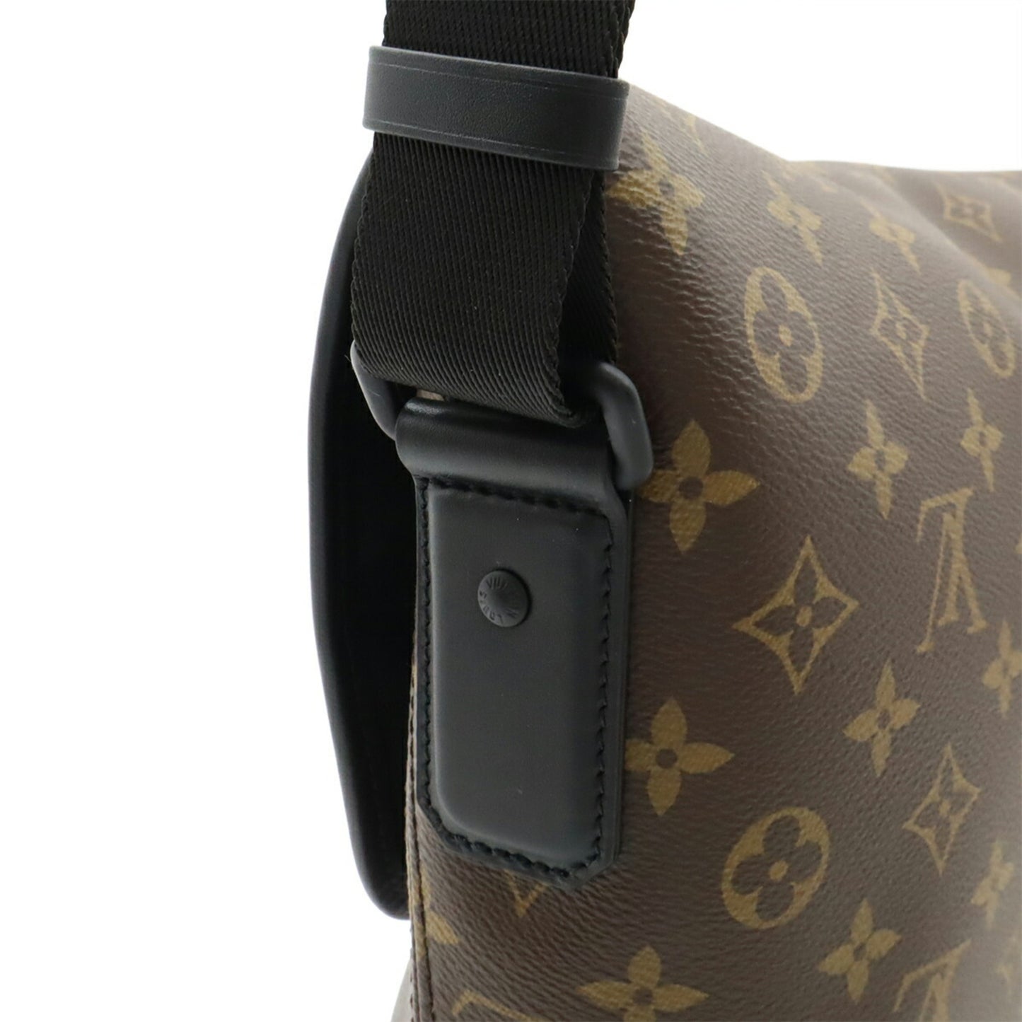 Louis Vuitton Monogram Macassar Magnetic Shoulder Bag M45557