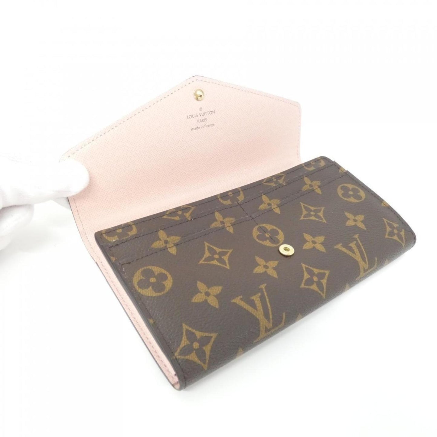 Louis Vuitton Monogram Portefeuille Sarah M62235 Wallet
