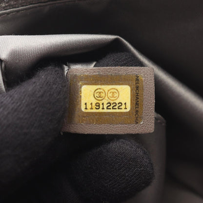 Chanel 2.55 Punched Leather Shoulder Bag