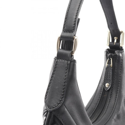 Gucci Hysteria Crest Shoulder Bag In Coated Canvas And Leather