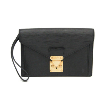 Louis Vuitton Epi Pochette Sellier Dragonne M52612 Clutch Bag Noir