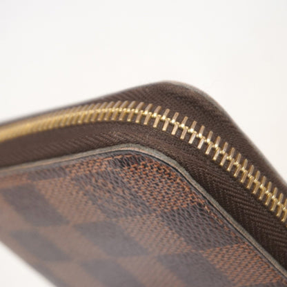 Louis Vuitton Damier Zippy Wallet N60015 Ebene Long