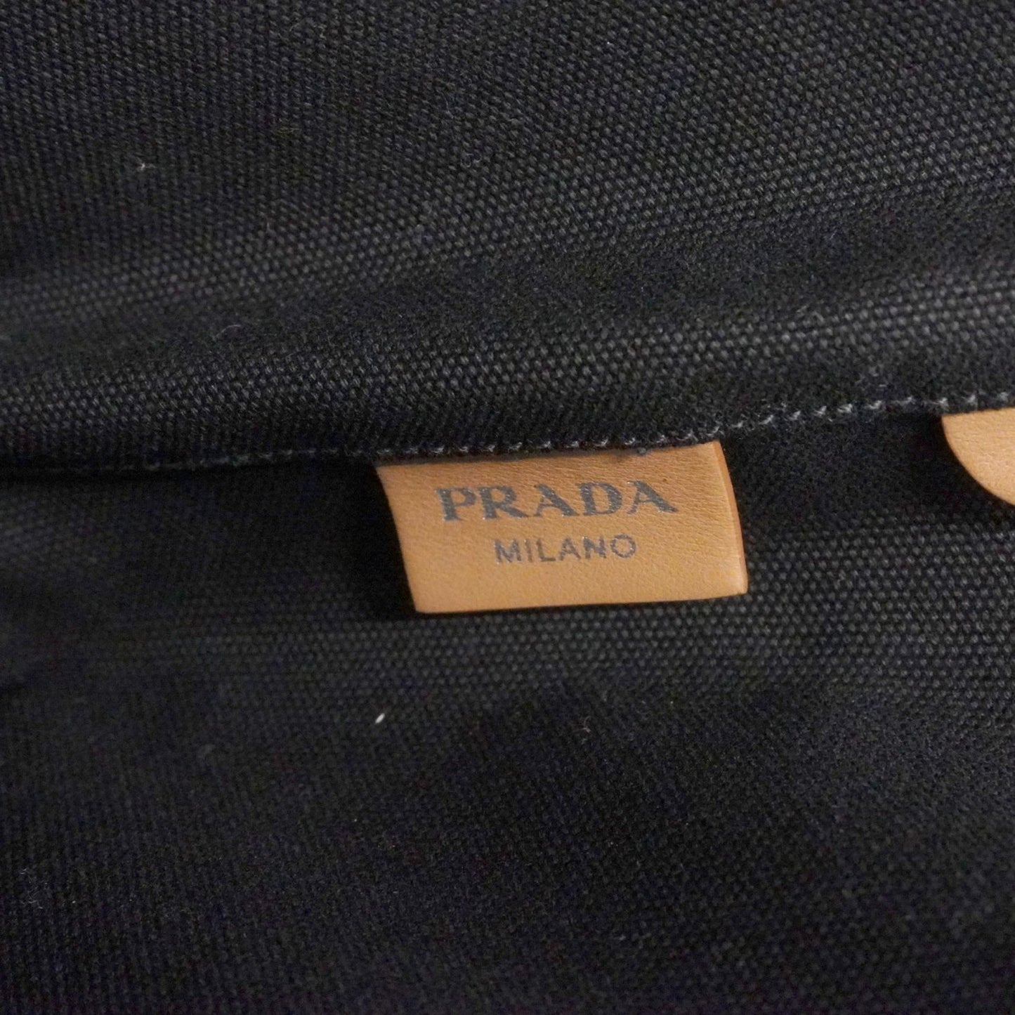 Prada Canapa Canvas Tote Bag
