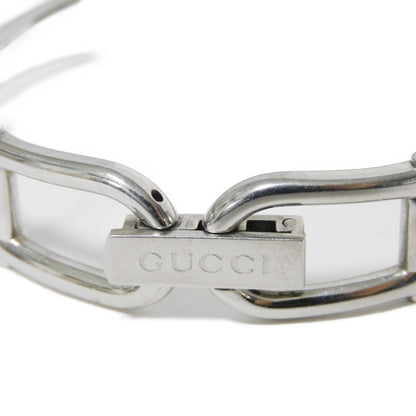 Gucci Bangle Watch Black Dial Quartz Ss 1500L