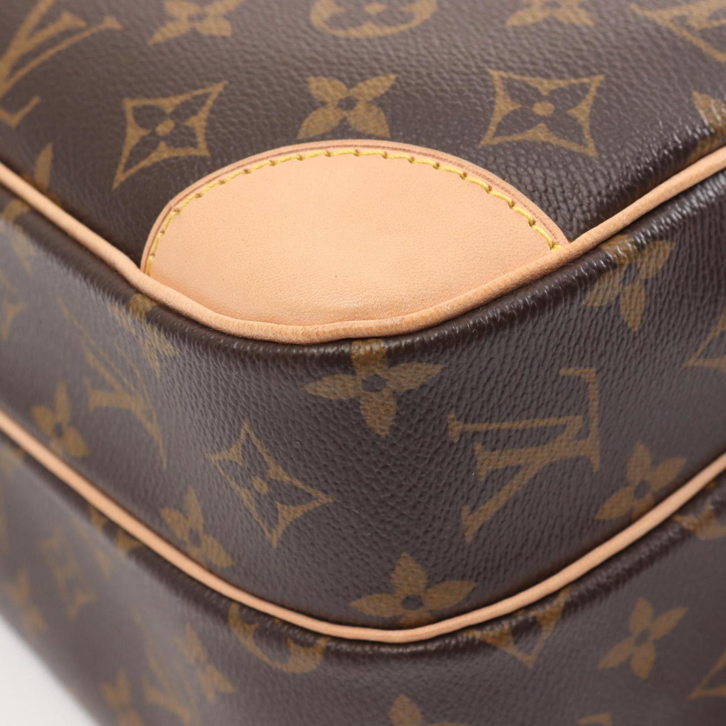 Louis Vuitton Nile Monogram Shoulder Bag Coated Canvas Leather