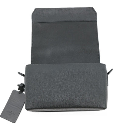 Louis Vuitton Louis Vuitton Fastline Wearable Wallet Lv Aerogram Shoulder Bag Cowhide Leather Black