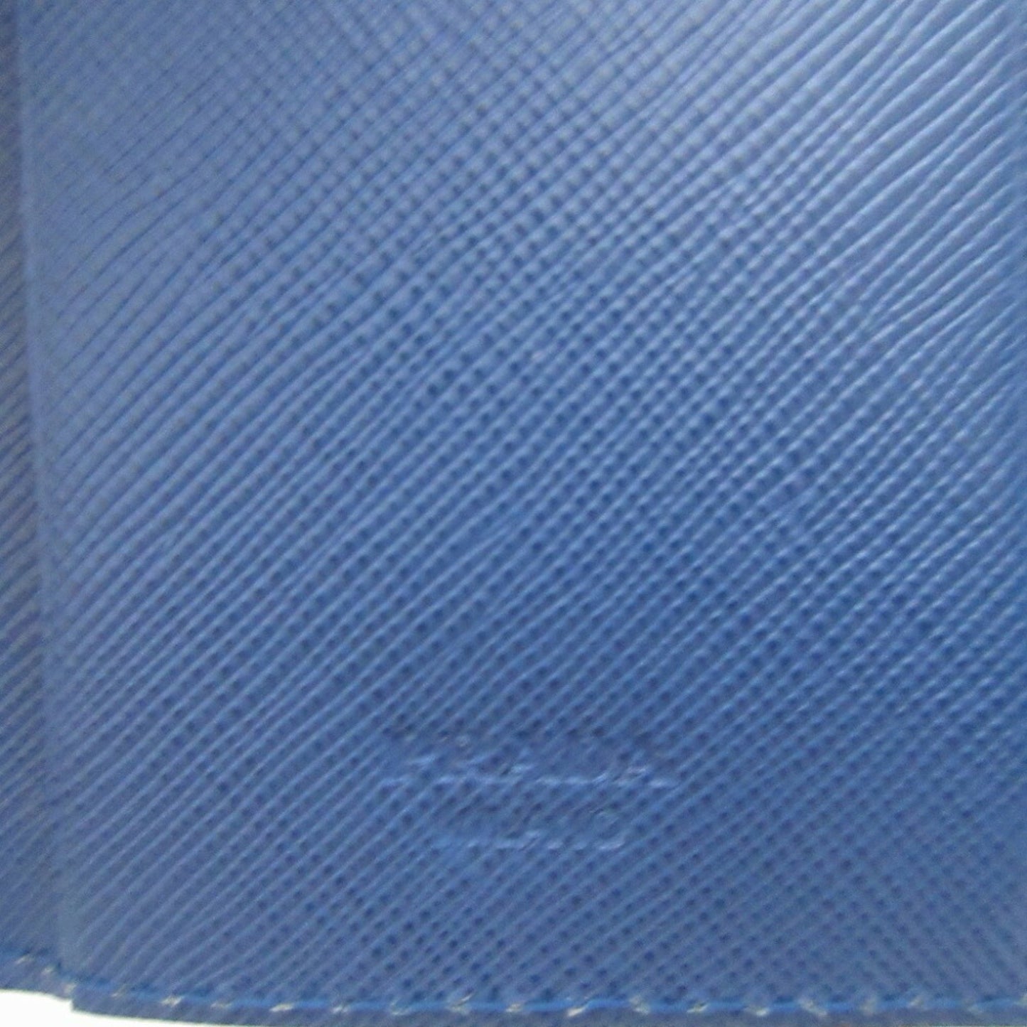 Like New Prada 2M0223 Saffiano Leather Blue 6-Ring Key Case 1310Prada