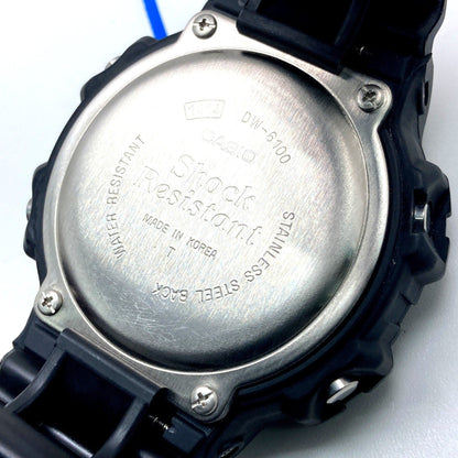 G-Shock Casio Dw-6100-7V Watch M1414 (Overseas Limited Edition) With Temperature Sensor