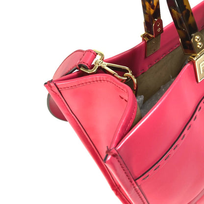 Fendi 8Bh386 Shoulder Bag 2Way Bag Tote Bag Pink