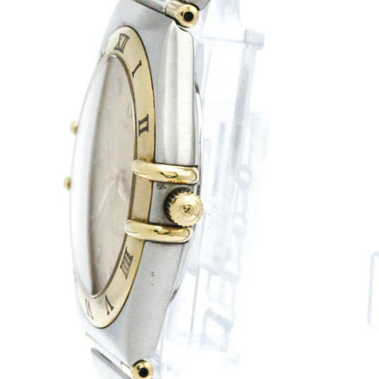 Omega Constellation 18K Gold Steel Quartz