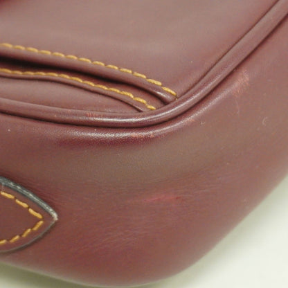 Leather Cartier Shoulder Bag