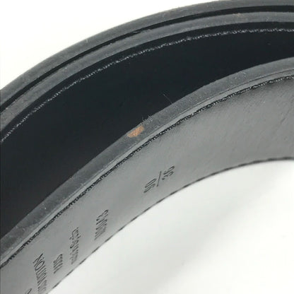 Louis Vuitton M9043U Monogram Eclipse Belt With Lv Initials