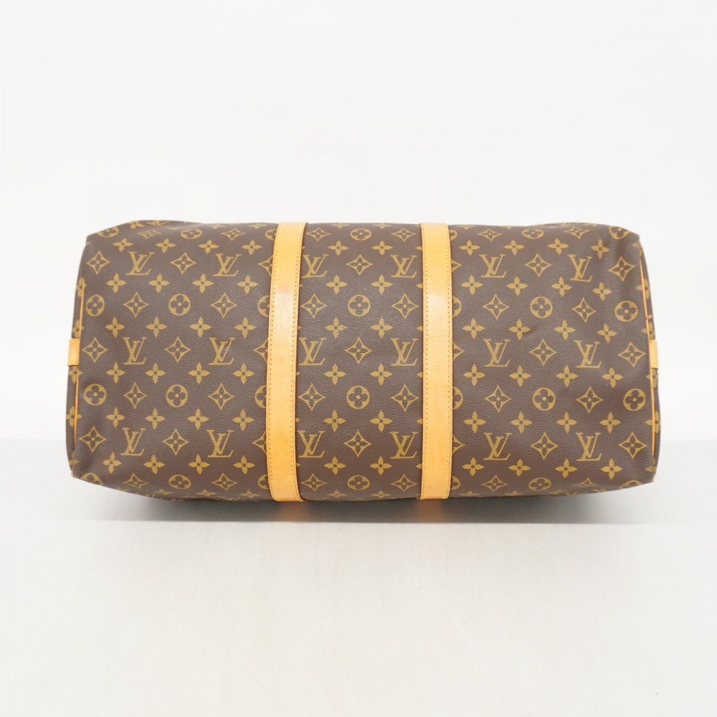 Louis Vuitton Monogram Keepall Bandouliere 50 Boston Bag M41416 Brown