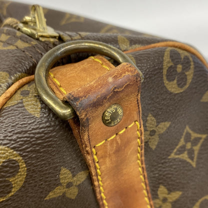 Louis Vuitton Monogram Keepall Bandouliere 50 Boston Bag M41416 Brown