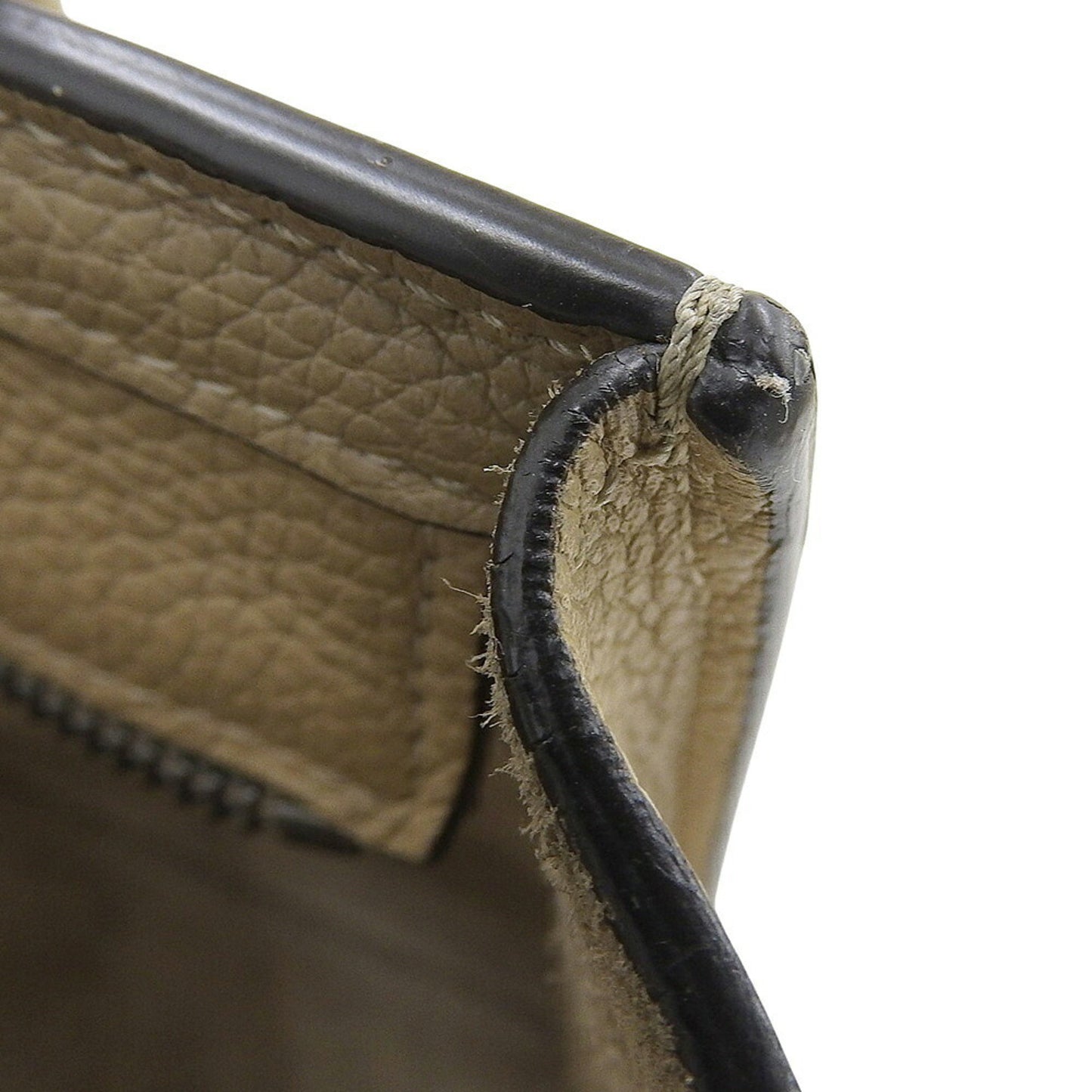 Celine Luggage Nano Shopper 189243Dru Leather Dune Bag