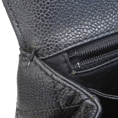 Calfskin Chanel Handbag Grained