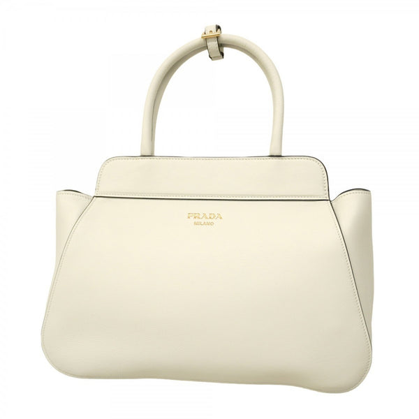 Prada Handbag Leather White