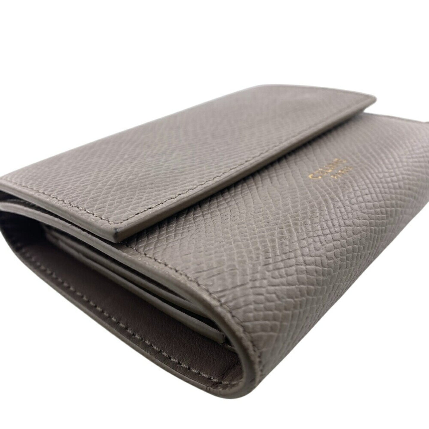 Celine Small Trifold Wallet Gray