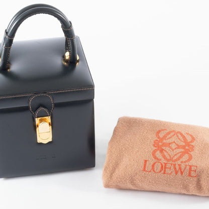 Loewe Vanity Bag Leather Green