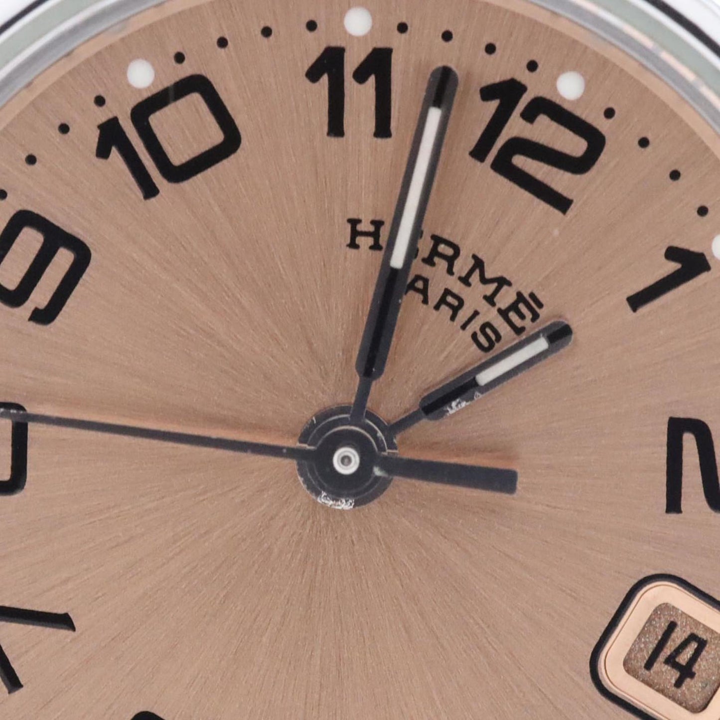 Herms Clipper Cl4.210 Stainless Steel Quartz Watch