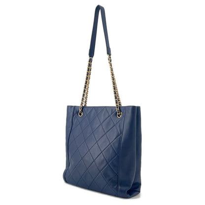 Chanel Tote Bag Matelasse Coco Mark Small Calf Leather As2295 Chanel