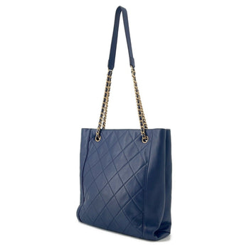 Chanel Tote Bag Matelasse Coco Mark Small Calf Leather As2295 Chanel