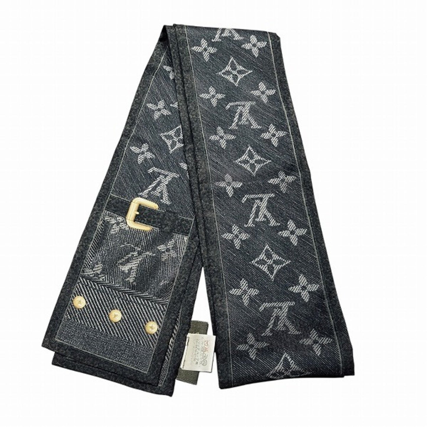 Louis Vuitton Bandeau New Denim Scarf M72338