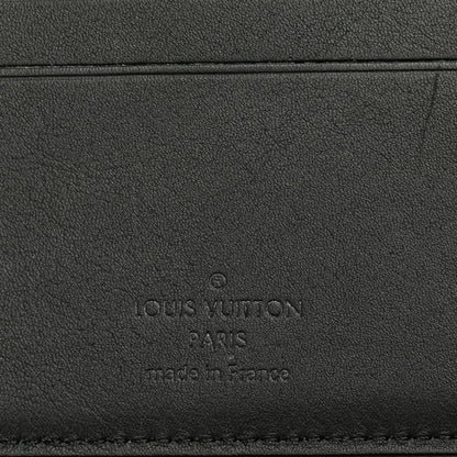 Louis Vuitton Monogram Spotlight Bi-Fold Wallet Compact M82297 Noir Black Leather