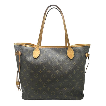 Louis Vuitton Louis Vuitton Neverfull Mm Monogram M40156 Tote Bag Brown Lv
