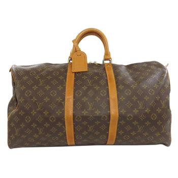 Louis Vuitton M41424 Keepall 55 Boston Bag Monogram Canvas