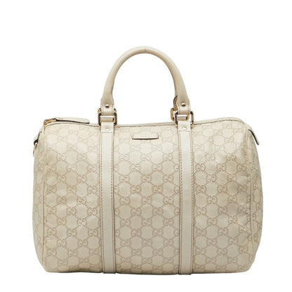 Gucci Guccissima Handbag 193603 Ivory Leather