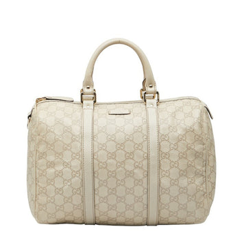 Gucci Guccissima Handbag 193603 Ivory Leather