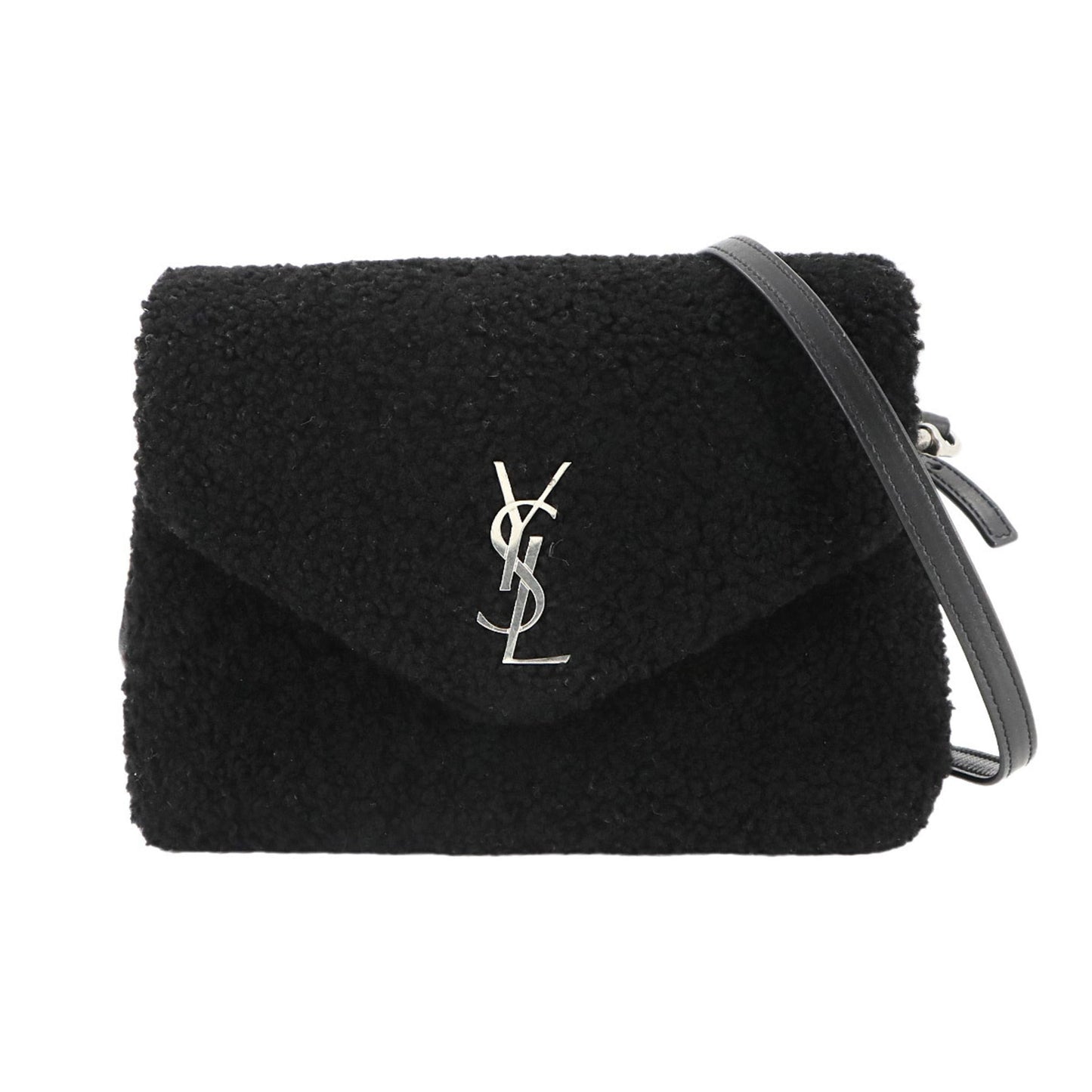 Leather Saint Laurent Shoulder Bag