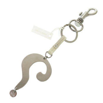 Chlo Chloe Key Ring Question Charm Keychain Metal/Metal Orange 1874