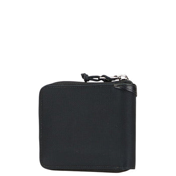 Christian Dior Dior X By Mystery Ranch Bifold Zip Wallet In Black Canvas