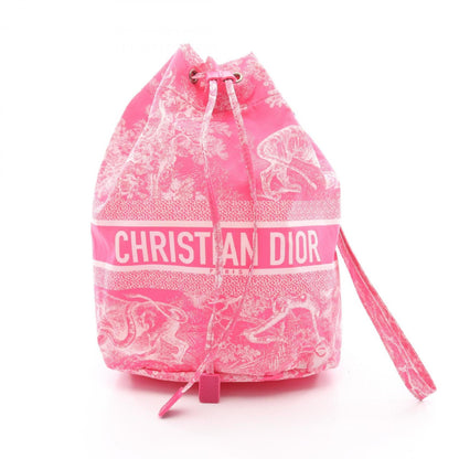 Christian Dior Diortravel Toile De Jouy Pouch Bag