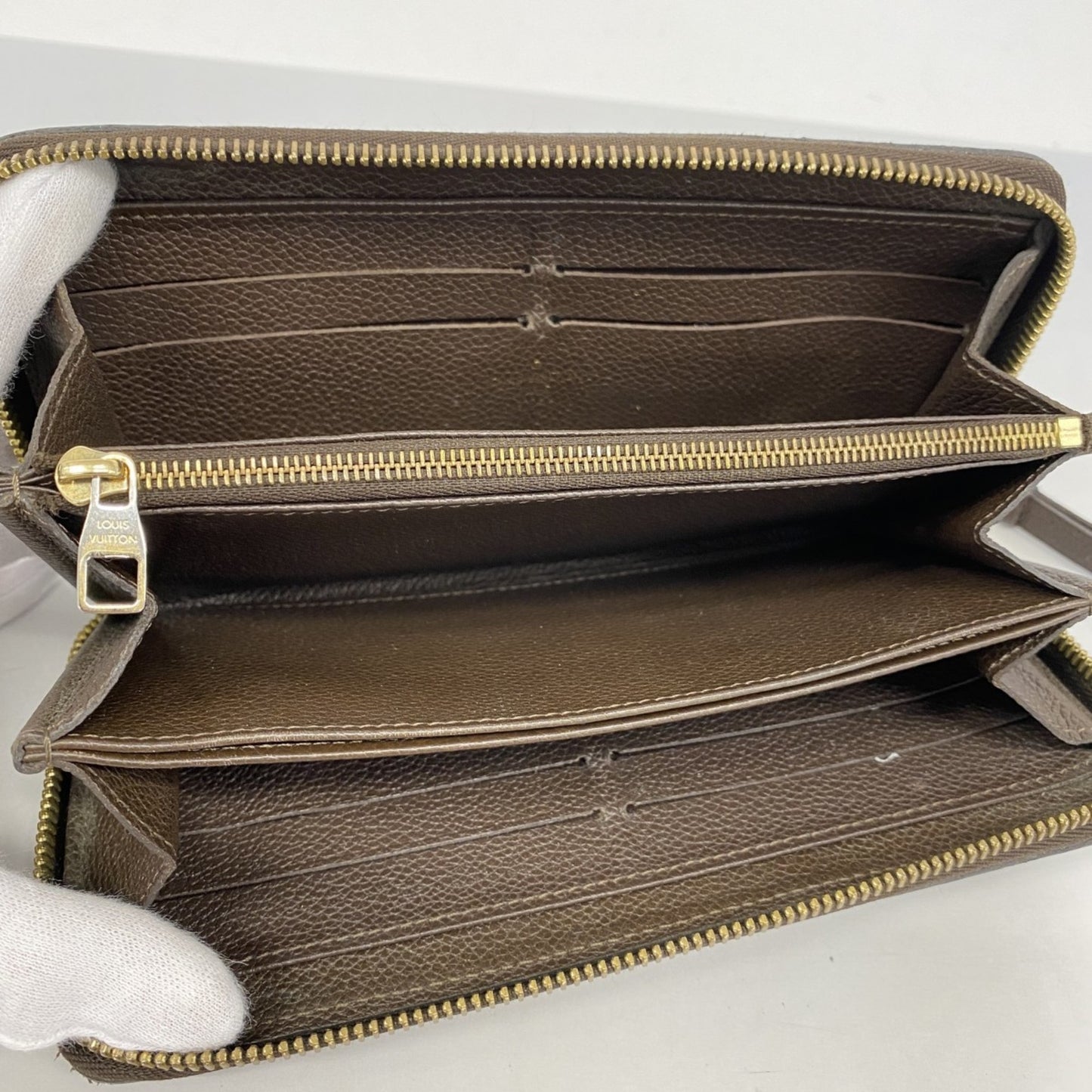 Louis Vuitton Monogram Empreinte Zippy Wallet M60548 Tail