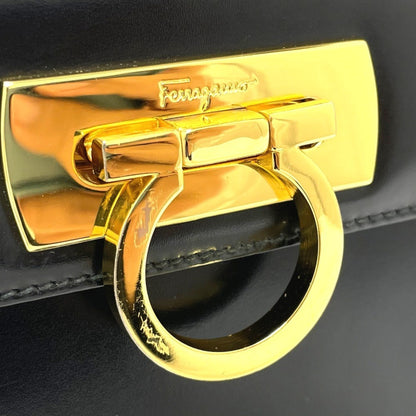 Salvatore Ferragamo Aq-212193 Gancini Shoulder Bag/Handbag