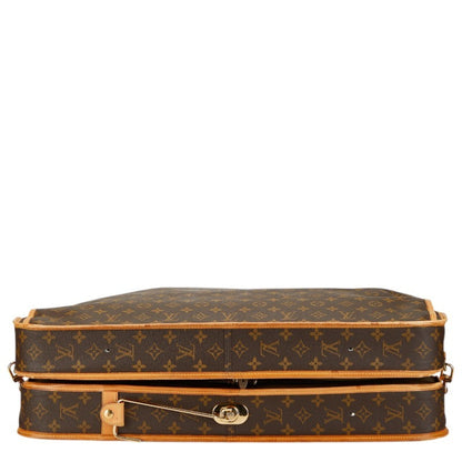 Louis Vuitton Monogram Portable Cabin Garment Case Shoulder Bag M23420 Brown Leather