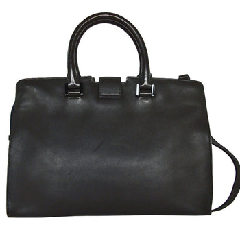 Saint Laurent Saint Laurent Handbag Shoulder Bag Baby Cabas Leather Grey