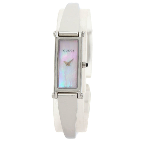 Gucci 1500L Square Face Watch Stainless Steel Ss