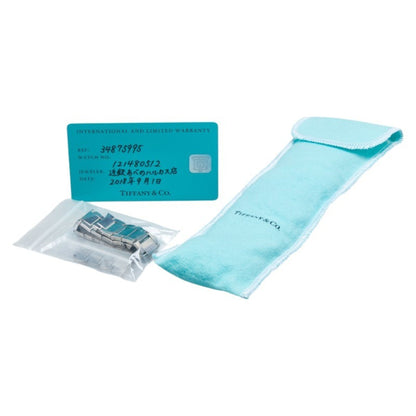 Tiffany & Co. Atlas Dome Date Quartz Watch With Silver Dial