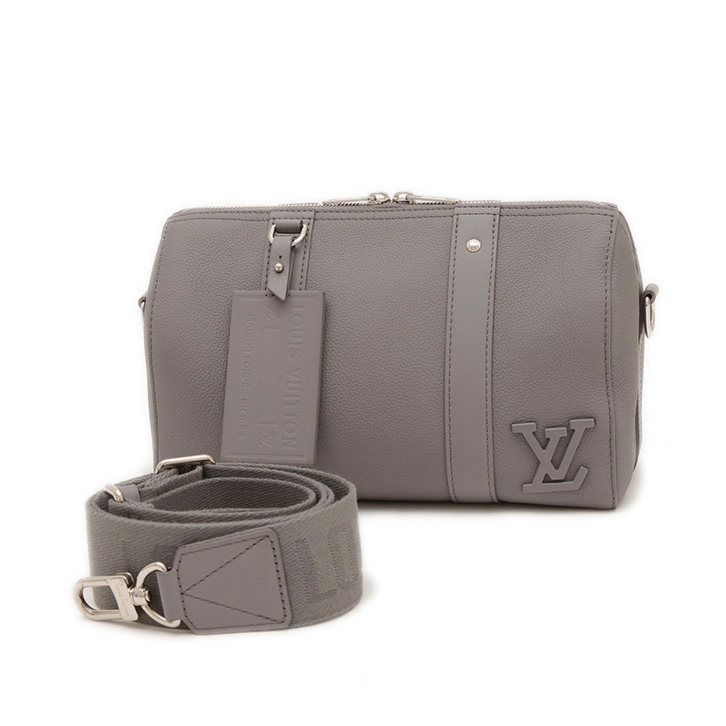 Louis Vuitton Aerogram City Keepall Shoulder Bag Grey M59328 Bp